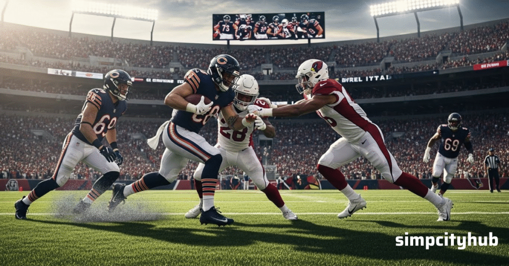 chicago bears vs arizona cardinals match player stats