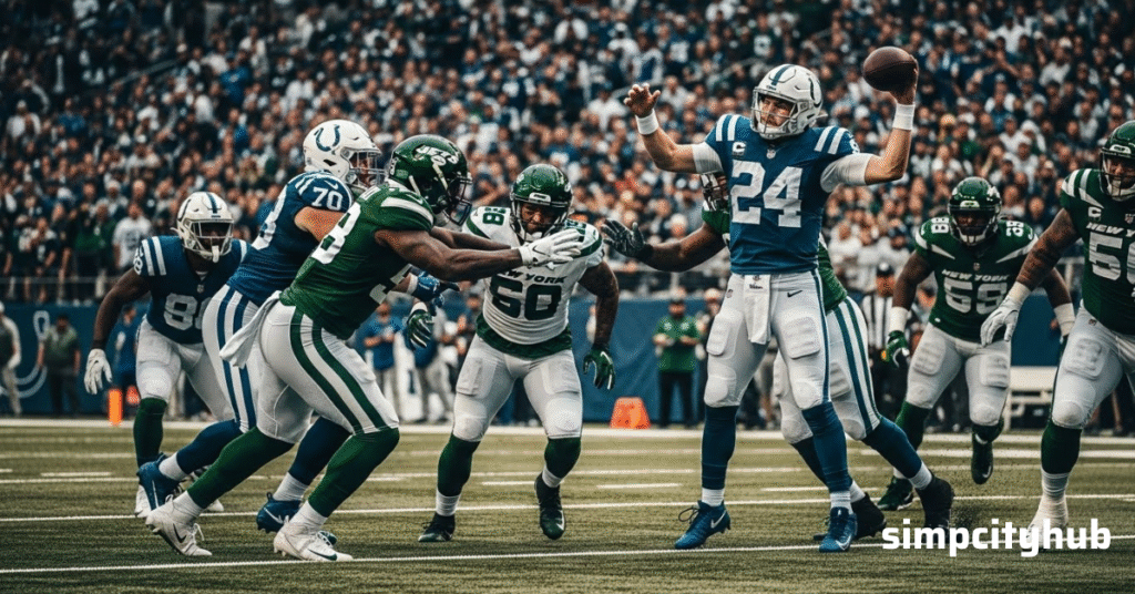 Colts vs New York Jets Match Player Stats